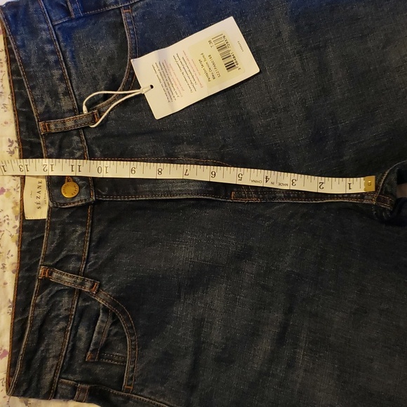 Sezane Serge Dark Denim size 38/6 - Picture 6 of 11